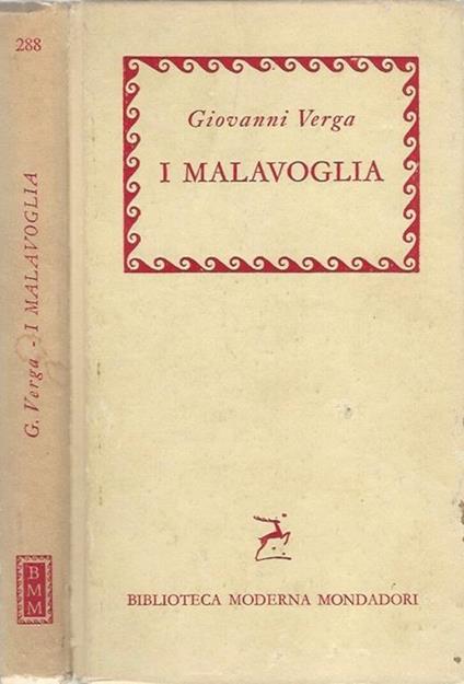 I Malavoglia - Giovanni Verga - copertina