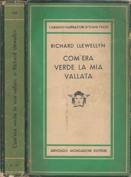 Com'era verde la mia vallata - Richard Llewellyn - copertina