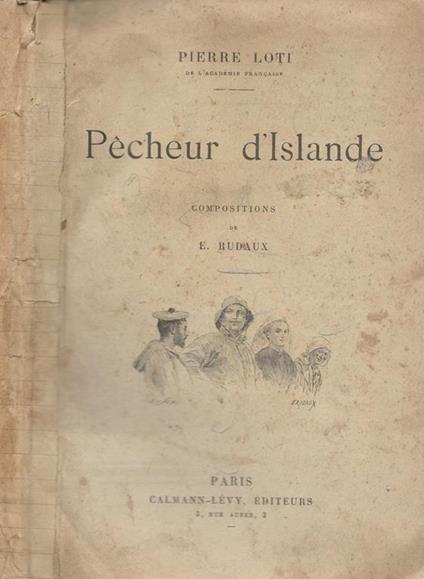 Pecheur d'Islande - Pierre Loti - copertina