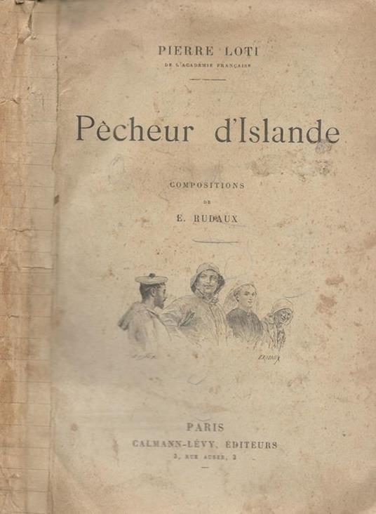 Pecheur d'Islande - Pierre Loti - copertina
