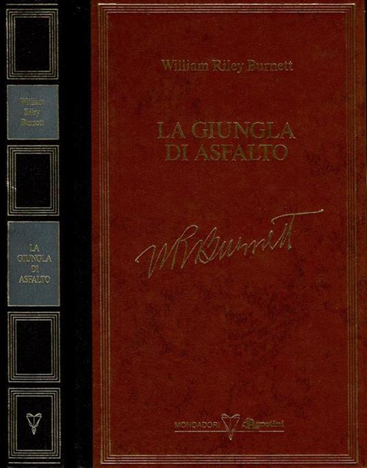 La giungla d'asfalto - William R. Burnett - copertina