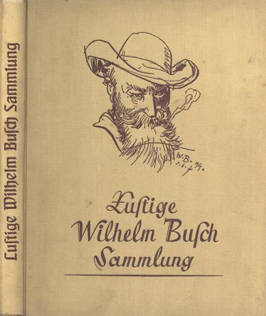 Lustige Wilhelm Busch sammlung - Wilhelm Busch - copertina