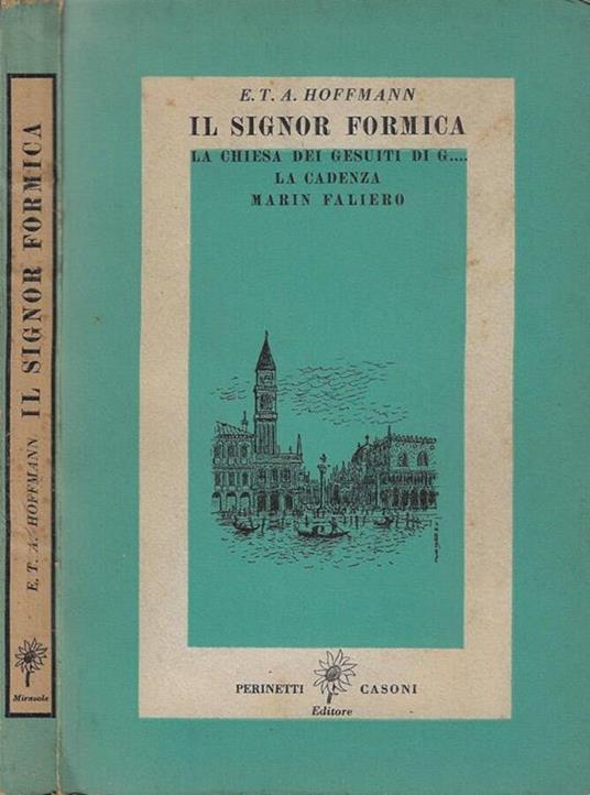 Il Siugnor Formica - Ernst T. Hoffmann - copertina