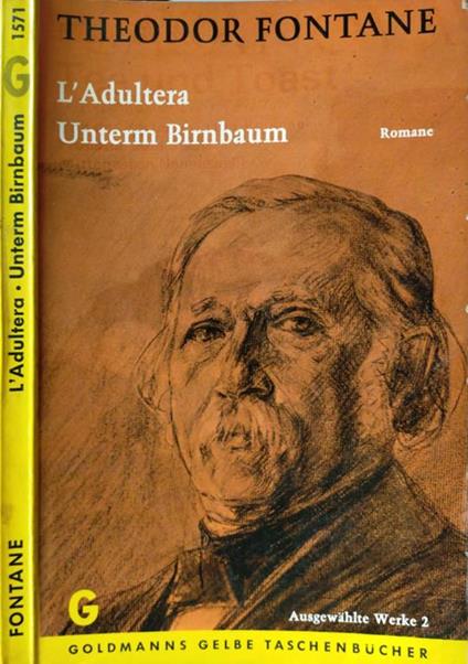L' adultera. Unterm Birnbaum - Theodor Fontane - copertina