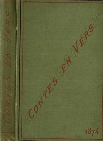 Contes en vers imitès du Moyen de Parvenir - copertina