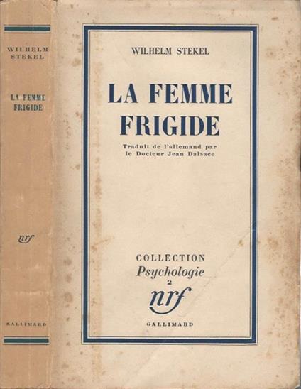 La femme frigide - Wilhelm Stekel - copertina