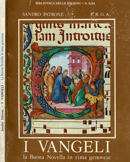 I vangeli. La buona novella in rima genovese - Sandro Patrone - copertina