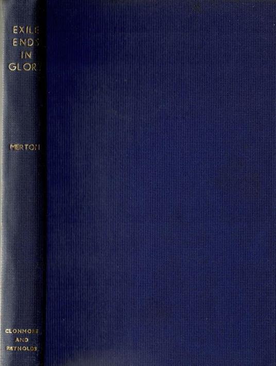 Exile ends in Glory - Thomas Merton - copertina