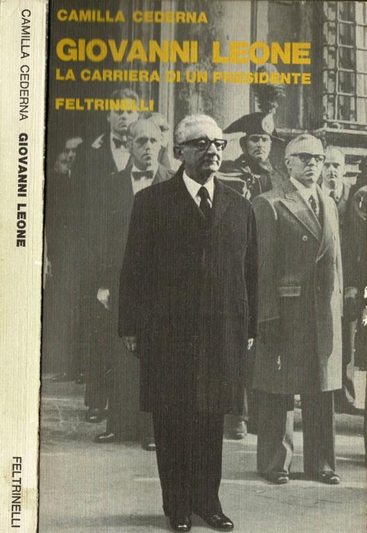 Giovanni Leone - Camilla Cederna - copertina