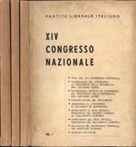 Xiv Congresso Nazionale Vol. I - Ii - Iii