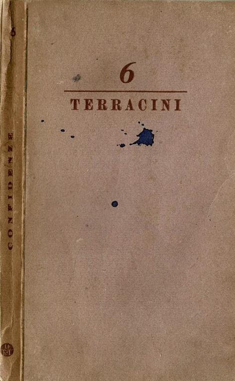 Italie proche et lontaine - Enrico Terracini - copertina