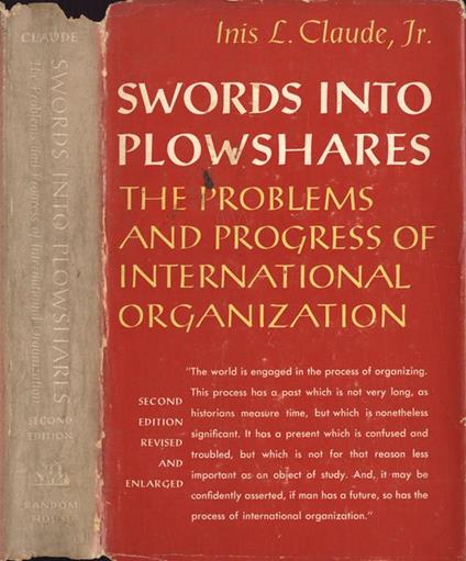 Swords into plowshares - copertina