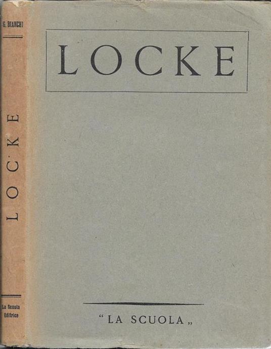 Locke - Gianfranco Bianchi - copertina