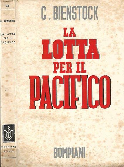 La lotta per il Pacifico - Gregory Bienstock - copertina