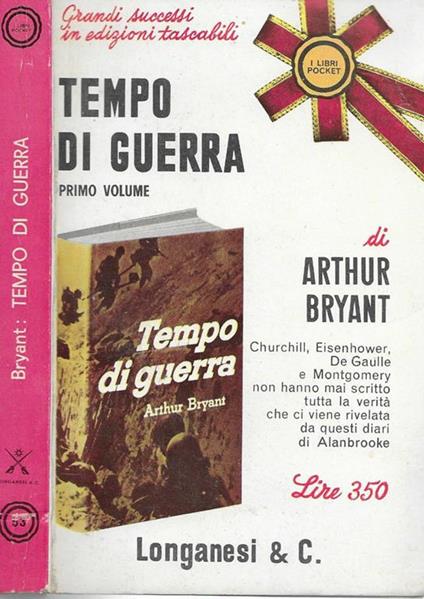 Tempo di guerra - Arthur Bryant - copertina