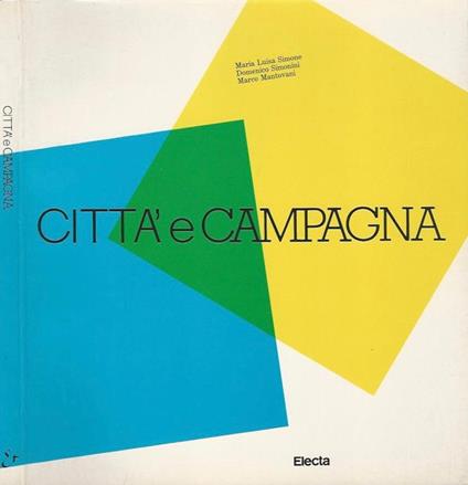 Città e campagna - copertina