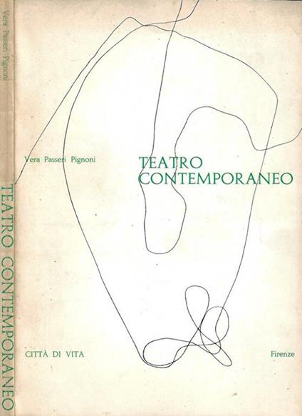 Teatro Contemporaneo - Vera Passeri Pignoni - copertina