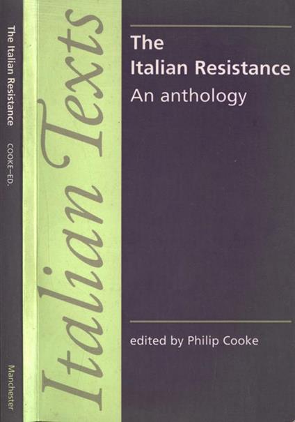 The italian Resistance - Philip Cooke - copertina
