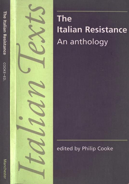 The italian Resistance - Philip Cooke - copertina
