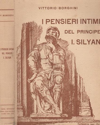 I pensieri intimi del principe I. Silyan - Vittorio Borghini - copertina