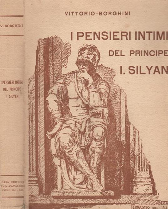 I pensieri intimi del principe I. Silyan - Vittorio Borghini - copertina