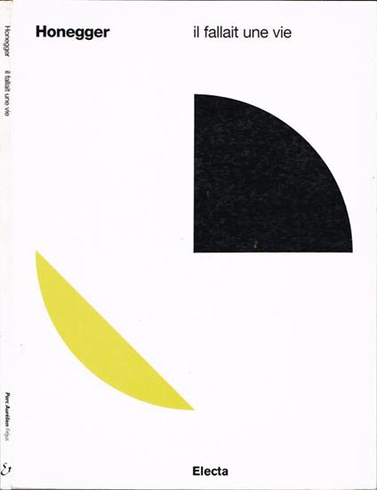 Gottfried Honegger - copertina