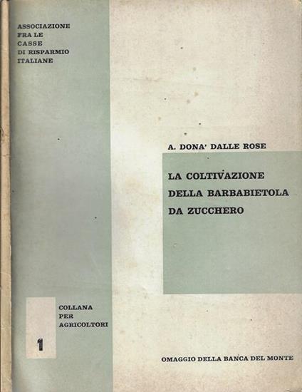 La coltivazione della barbabietola da zucchero - copertina
