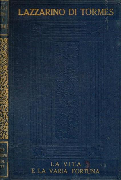 La vita e la varia fortuna - copertina