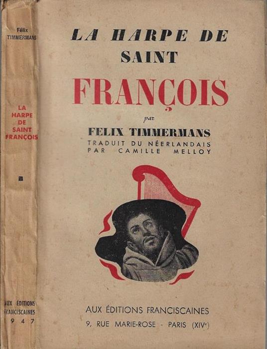 La harpe de Saint François - Felix Timmermans - copertina