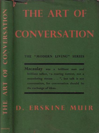 The art of conversation - copertina