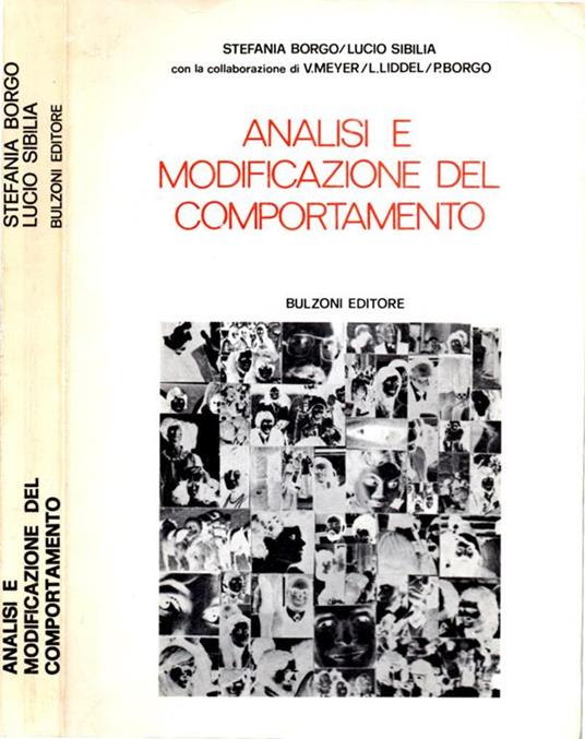 Analisi e modificazione del comportamento - Stefania Borgo - copertina