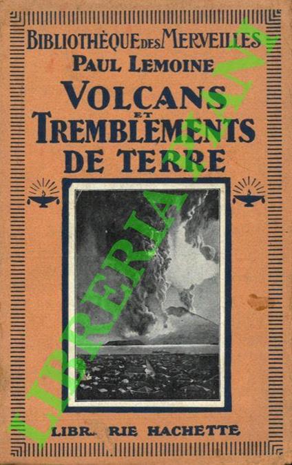 Volcans Tremblements de terre - Paul Lemoine - copertina