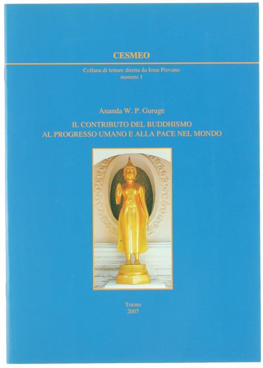 Il Contributo Del Buddhismo Al Progresso Umano e Alla Pace Nel Mondo - copertina