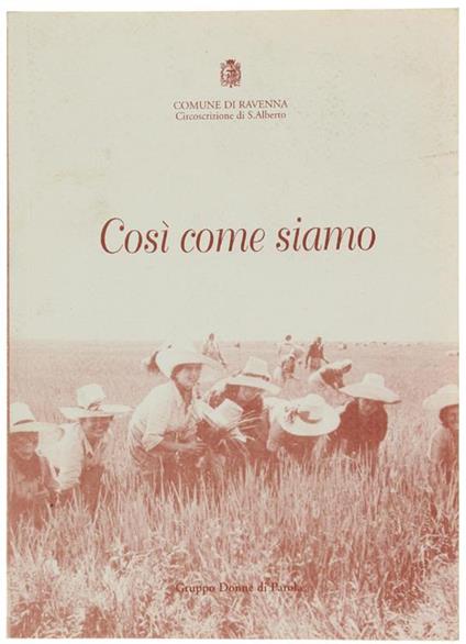 Così Come Siamo - copertina
