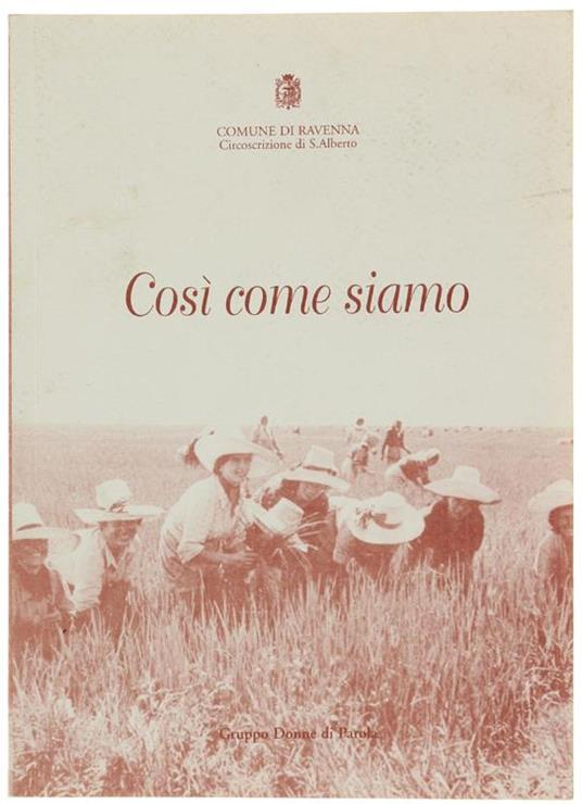 Così Come Siamo - copertina