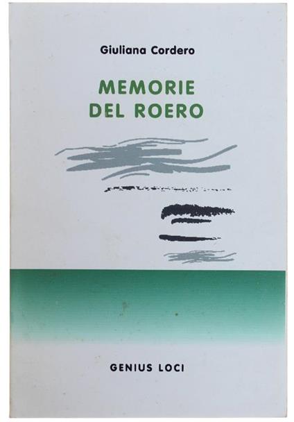 Memorie Del Roero - Giuliana Cordero - copertina