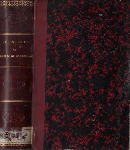 La liberté de coscience - copertina