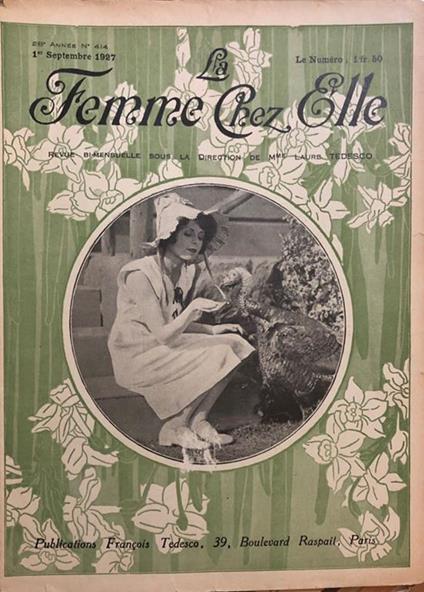 La femme chez elle - copertina