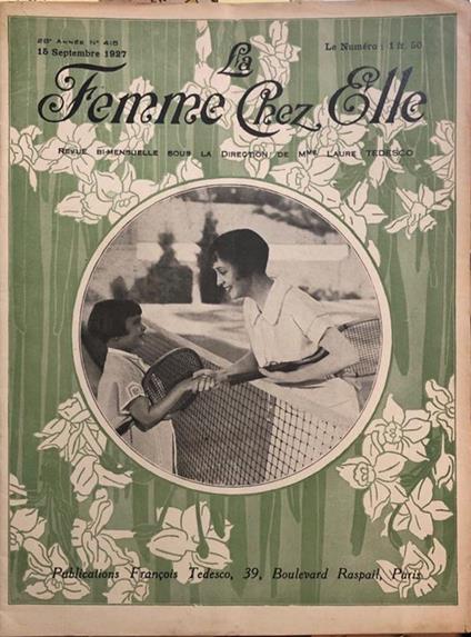 La femme chez elle - copertina