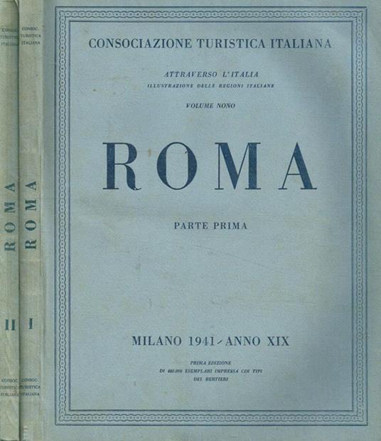 Roma parte I, parte II - copertina