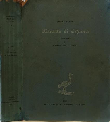 Ritratto di signora - copertina