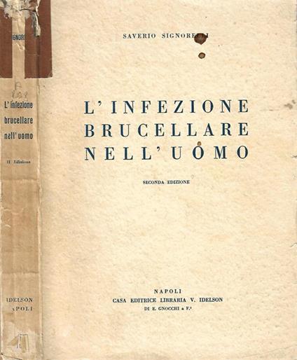 L’infezione brucellare nell’uomo - copertina