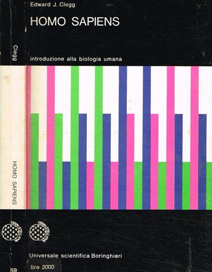 Homo Sapiens. Introduzione alla biologia umana - copertina