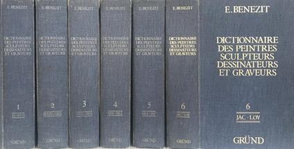 Dictionnaire critiques et documentaire des peintres, sculpteurs, dessinateurs et graveurs - copertina