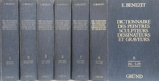 Dictionnaire critiques et documentaire des peintres, sculpteurs, dessinateurs et graveurs - copertina