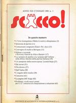 Scacco! Anno XII n.1, 6. Gennaio, giugno 1981