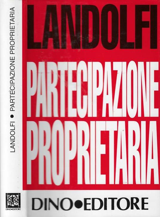 Partecipazione proprietaria - copertina