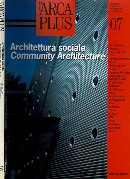 L' Arca Plus. Monografie di architettura vol. 07 - Aeroporti sociale - - copertina