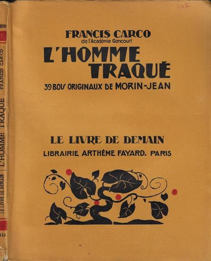 L' Homme Traqué - copertina