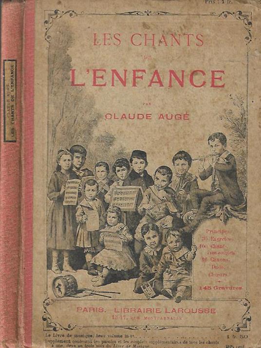 Les chants de l’enfance - copertina